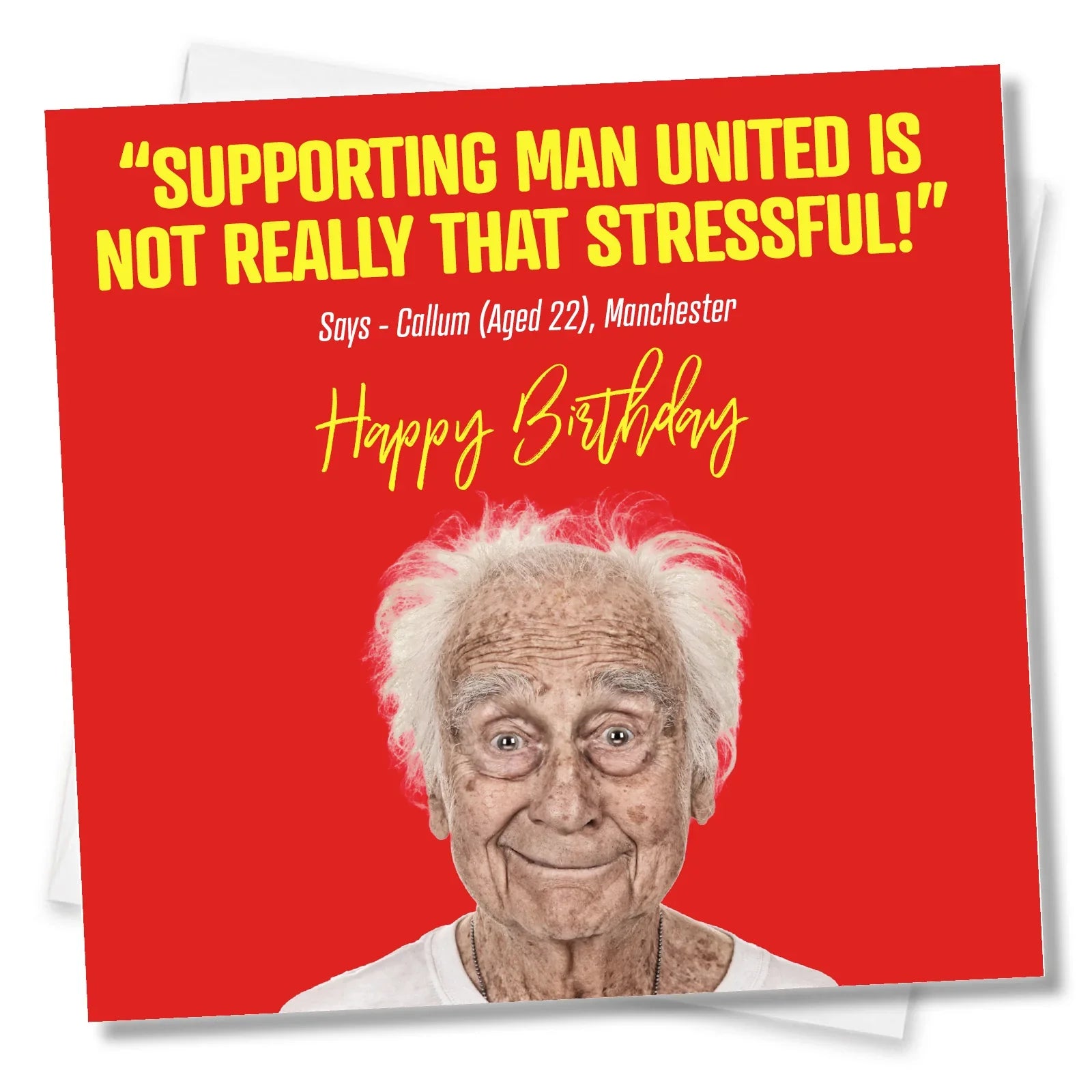 Manchester United Birthday Card George Best - View #3