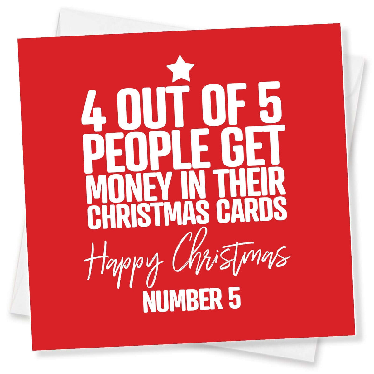 A range of Funny Christmas cards from Punkcards