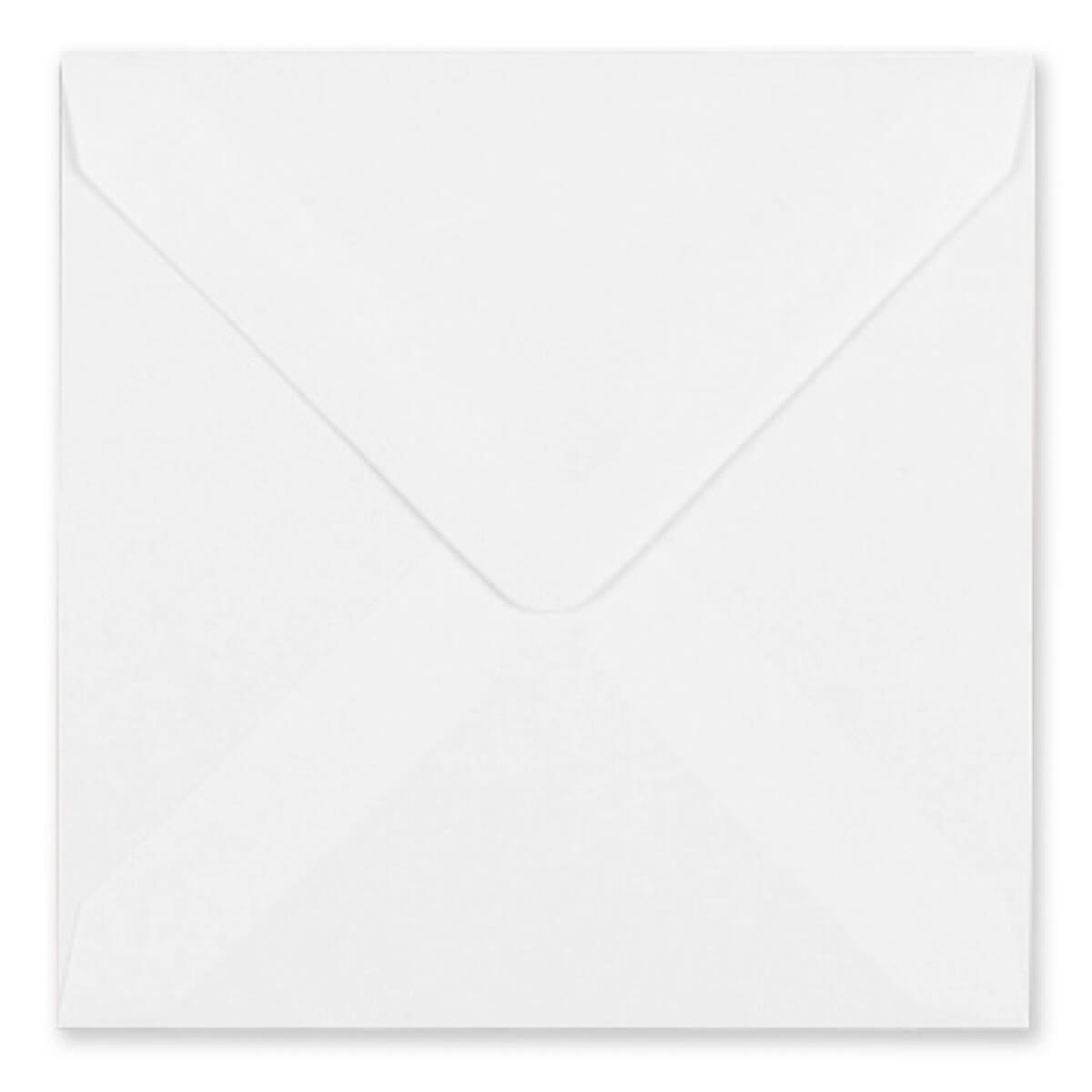 White envelope supplied with romantic Christmas card