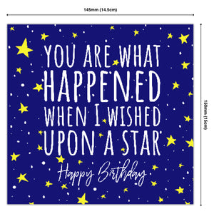 Twinkle Twinkle Little Star Do You Know How Loved You Are. Happy Birthday
