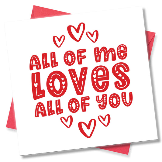 All of me Loves All of You
