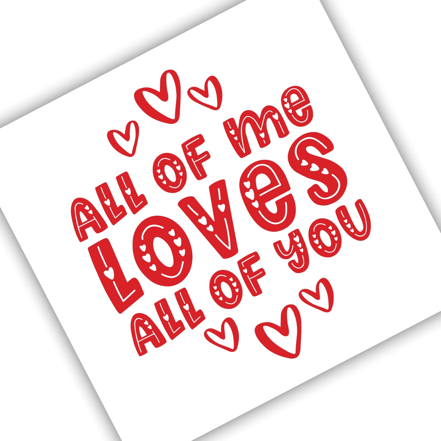 All of me Loves All of You