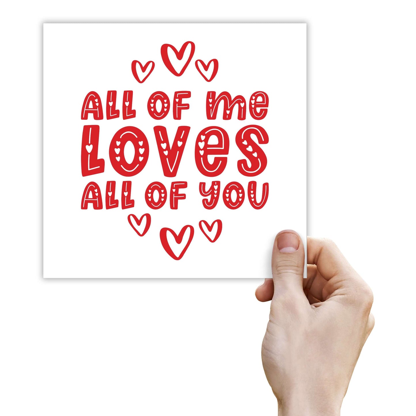 All of me Loves All of You