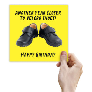 Another Year Closer to Velcro Shoes! Happy Birthday