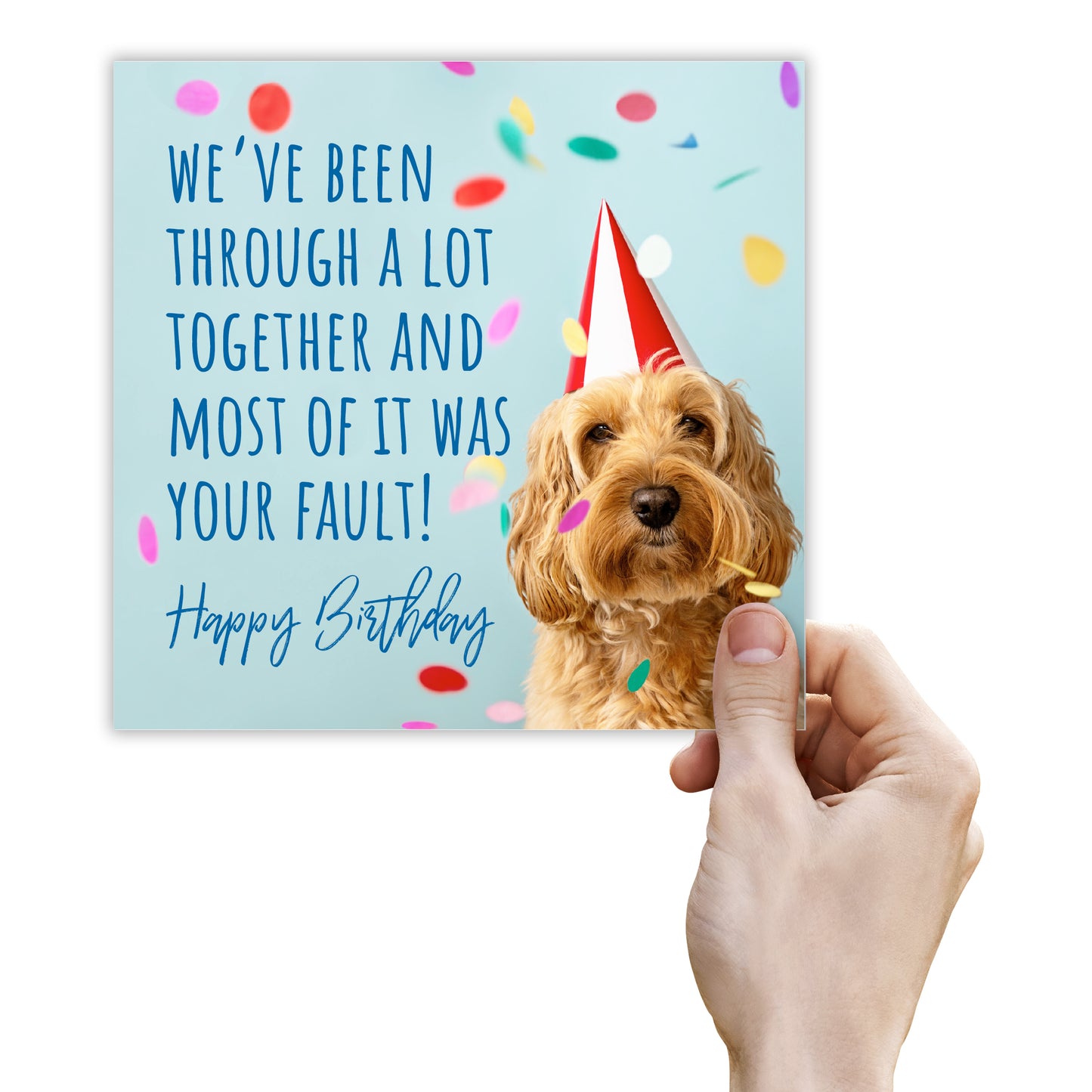 We’ve Been Through A Lot Together And Most of it was Your Fault! Happy Birthday