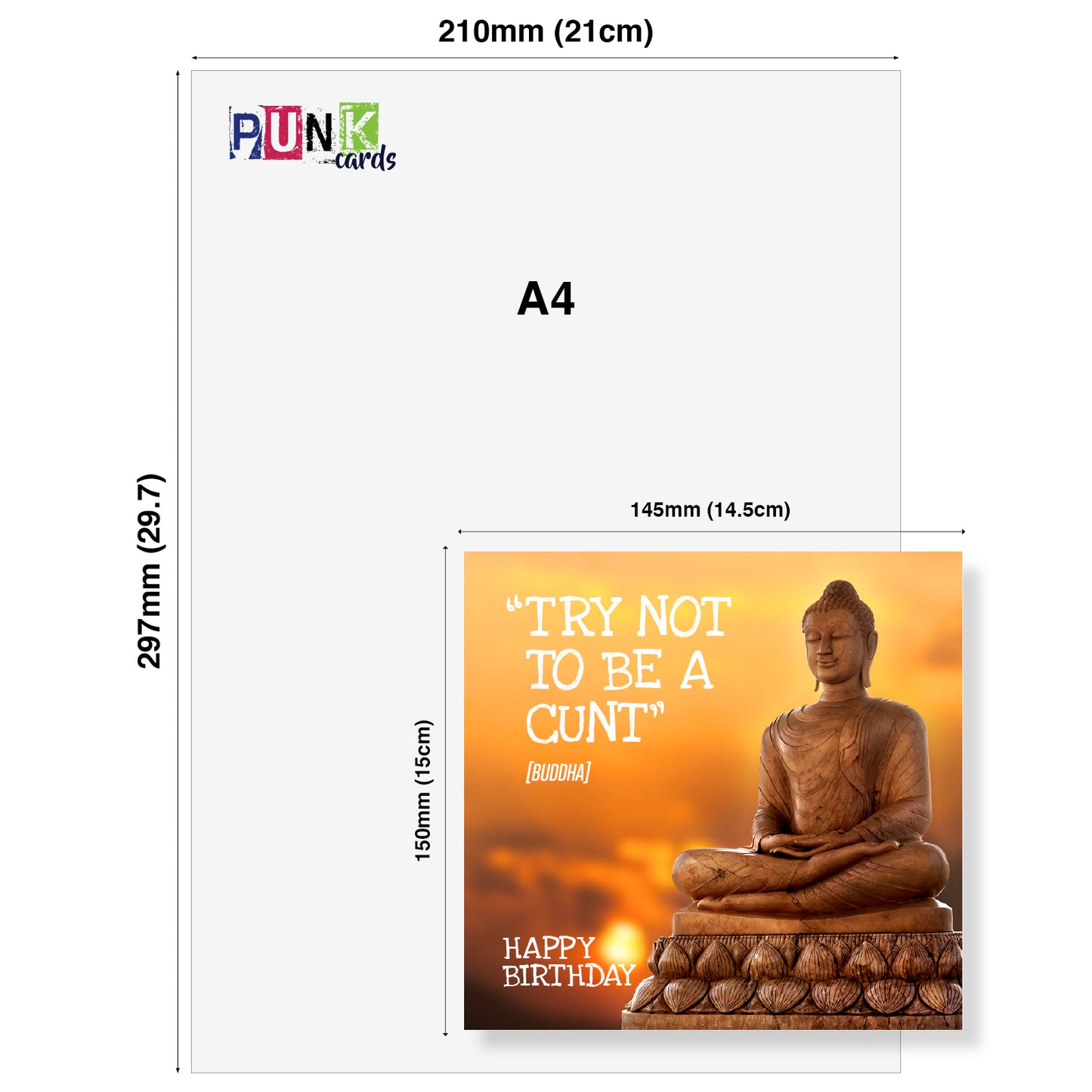 Funny Rude Birthday Card – Mad how one tiny sperm can create one