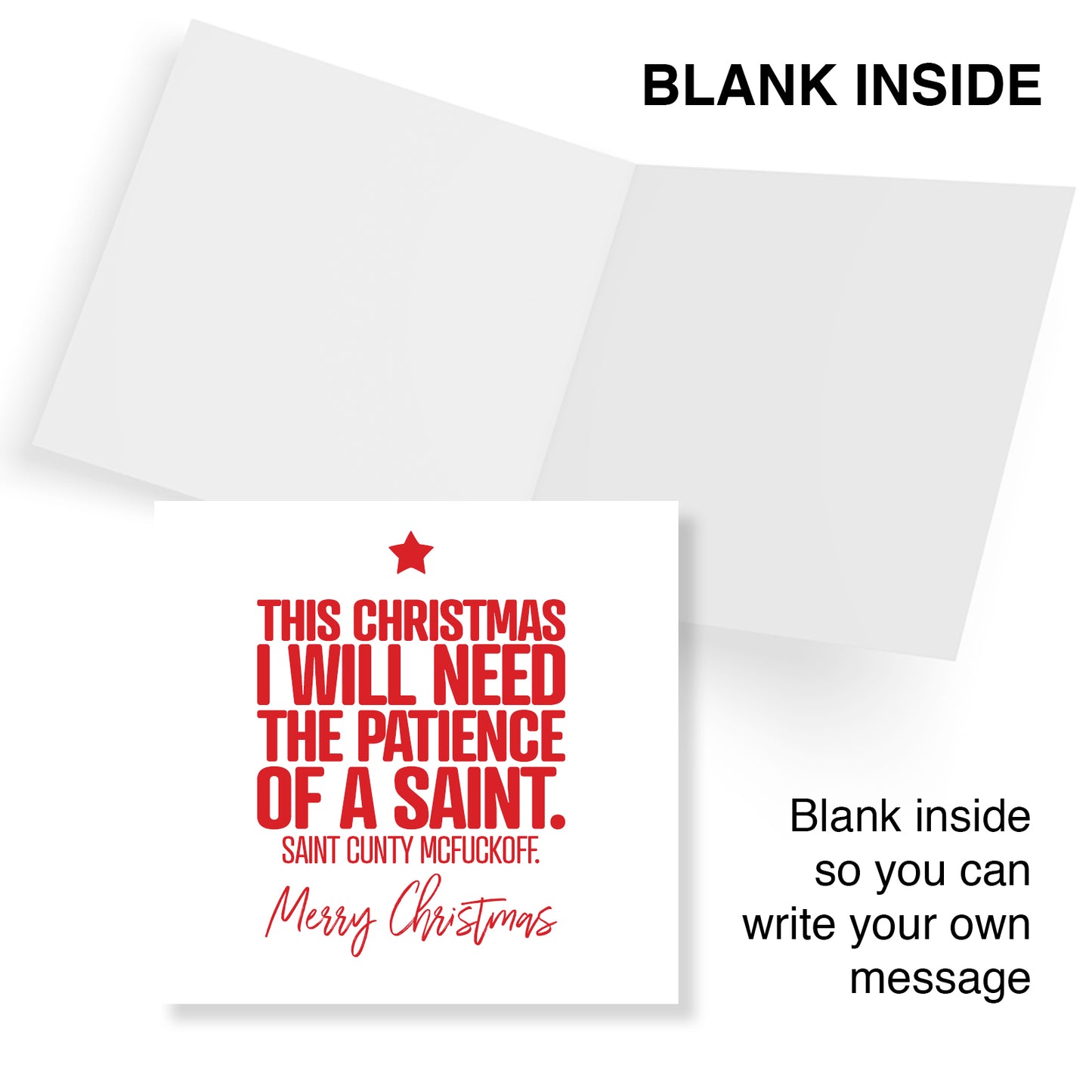 This Christmas I Will Have The Patience Of A Saint