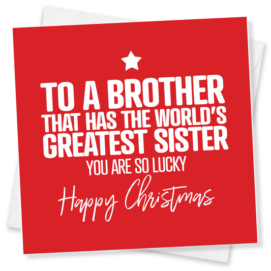 To a brother that has the worlds