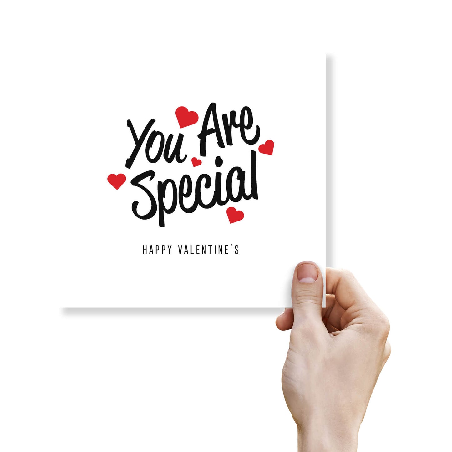 Romantic Valentines Day Card – You Are Special Valentine's Day Card - Meaningful Love
