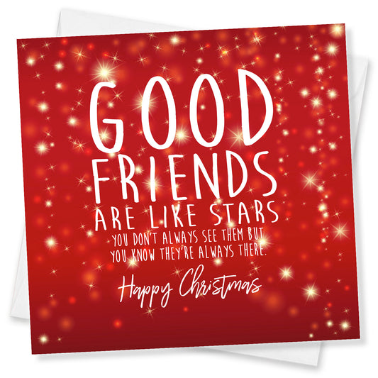 Good Friends Are Like Stars