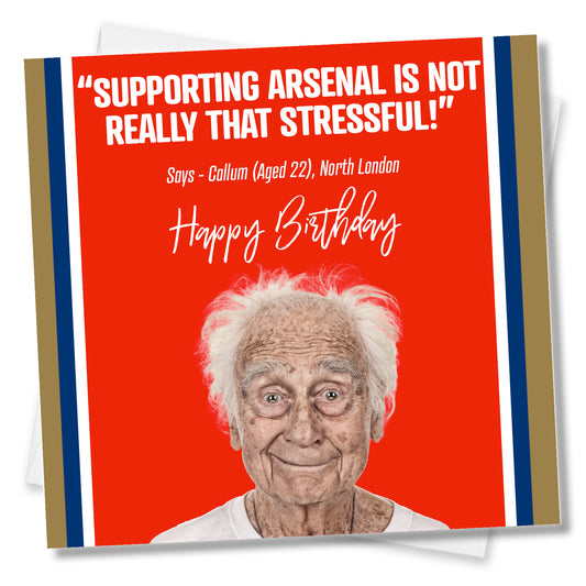 funny football birthday card saying 