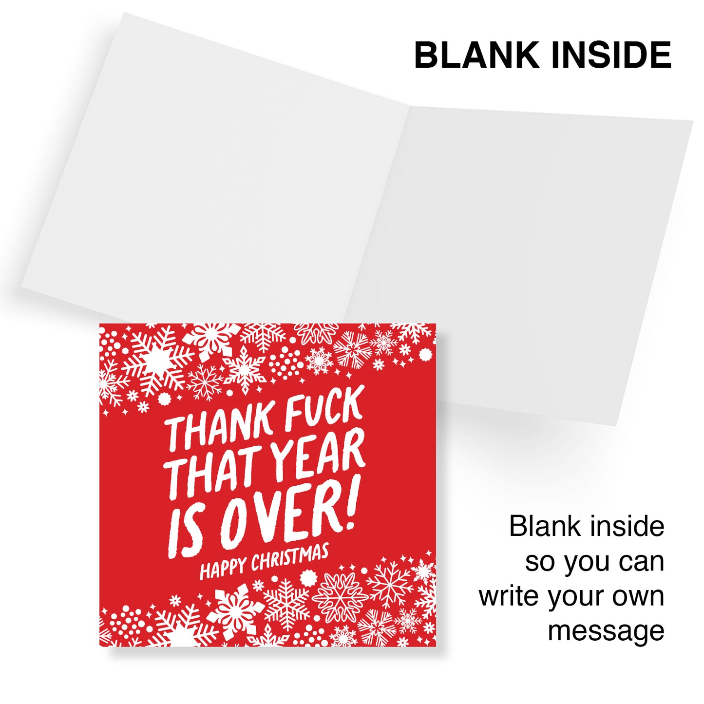 Thank Fuck that year is over! Happy Christmas