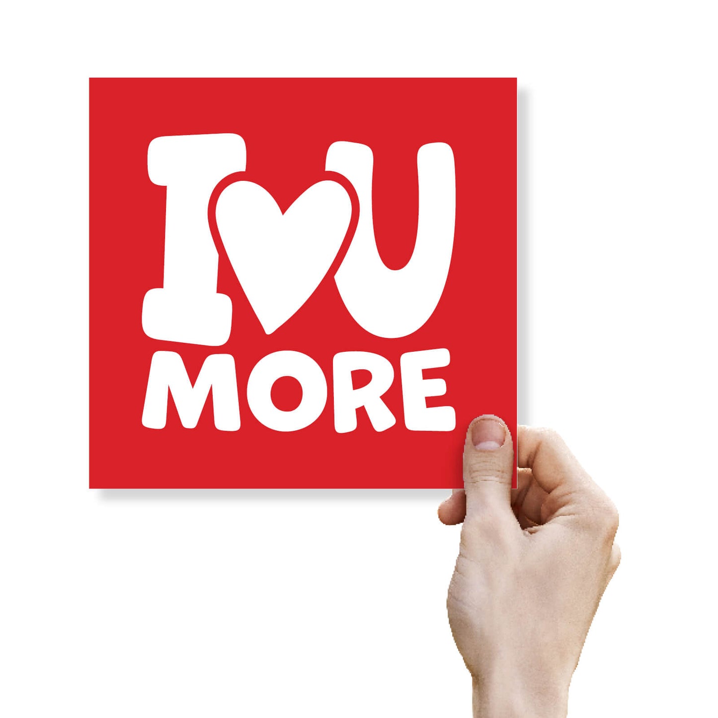 Valentine’s Card, Valentines Card For Him, Valentines Card For Her, Husband Valentines Day Card, Love You More