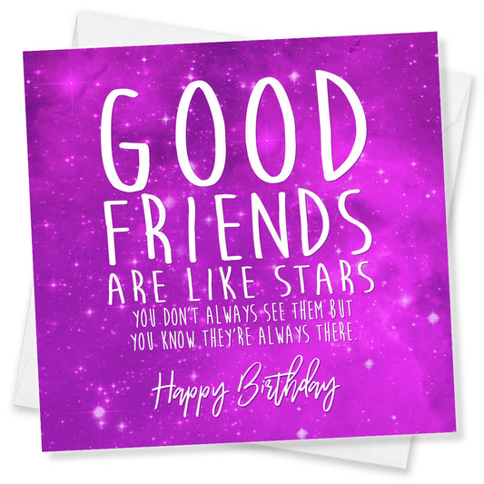 Friend Birthday Card Female, Special Friend Birthday Card Female, Birthday Cards for Women, Made in UK - Punkcards