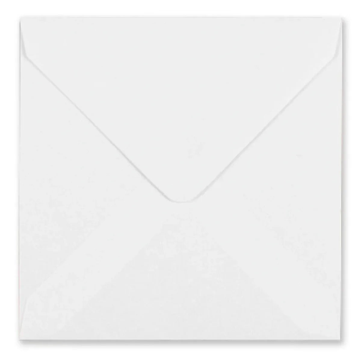 White envelope on a white background