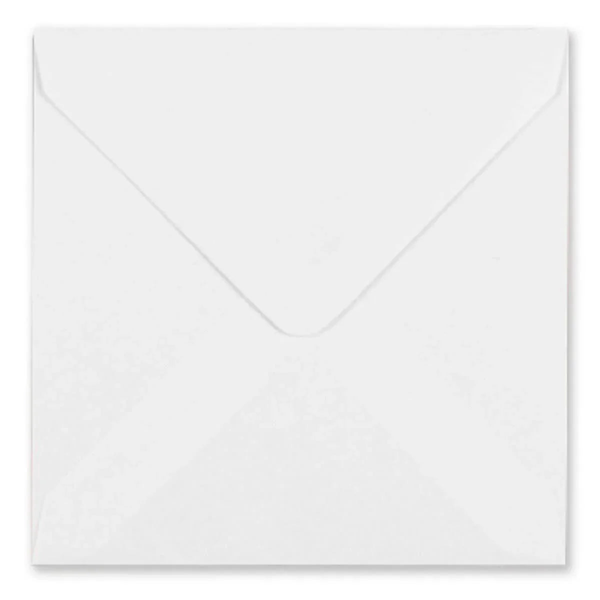 White envelope on a white background