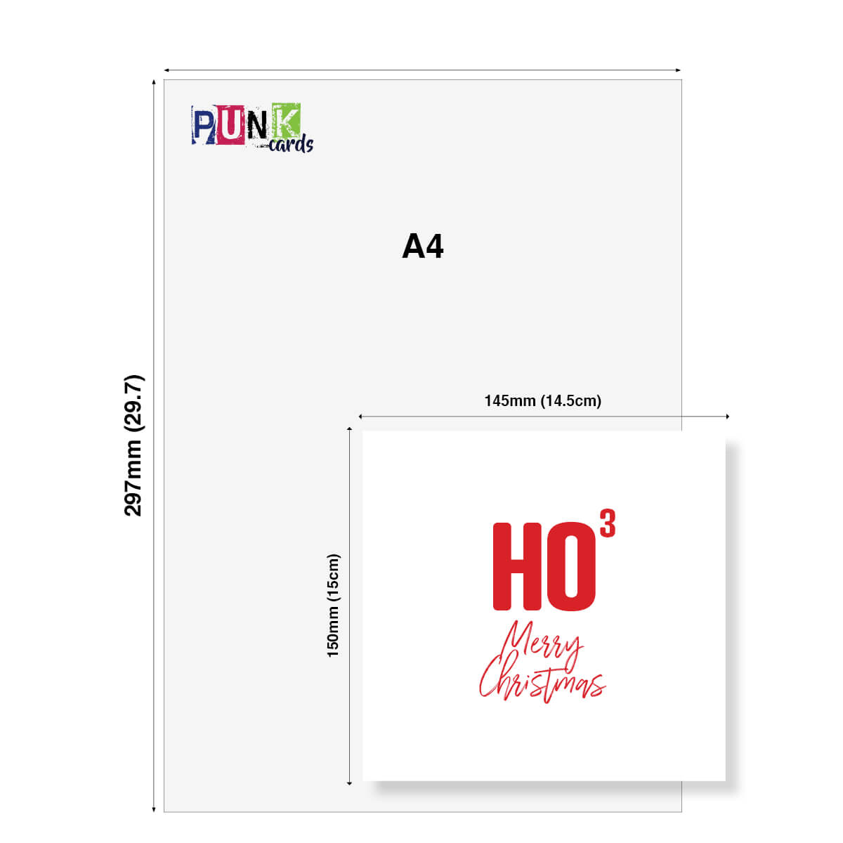 Funny Christmas Card - Ho3 Merry Christmas