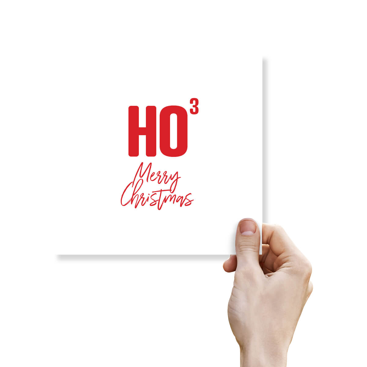 Funny Christmas Card - Ho3 Merry Christmas