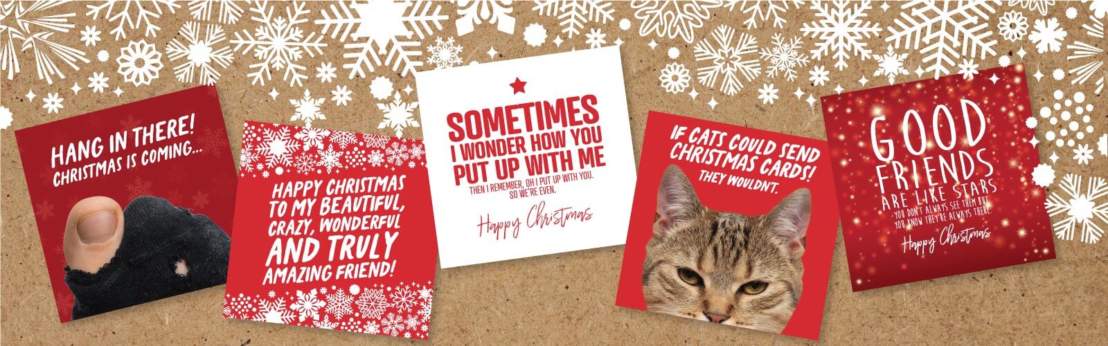 Funny and rude greeting cards by Punk Cards, printed in the UK.