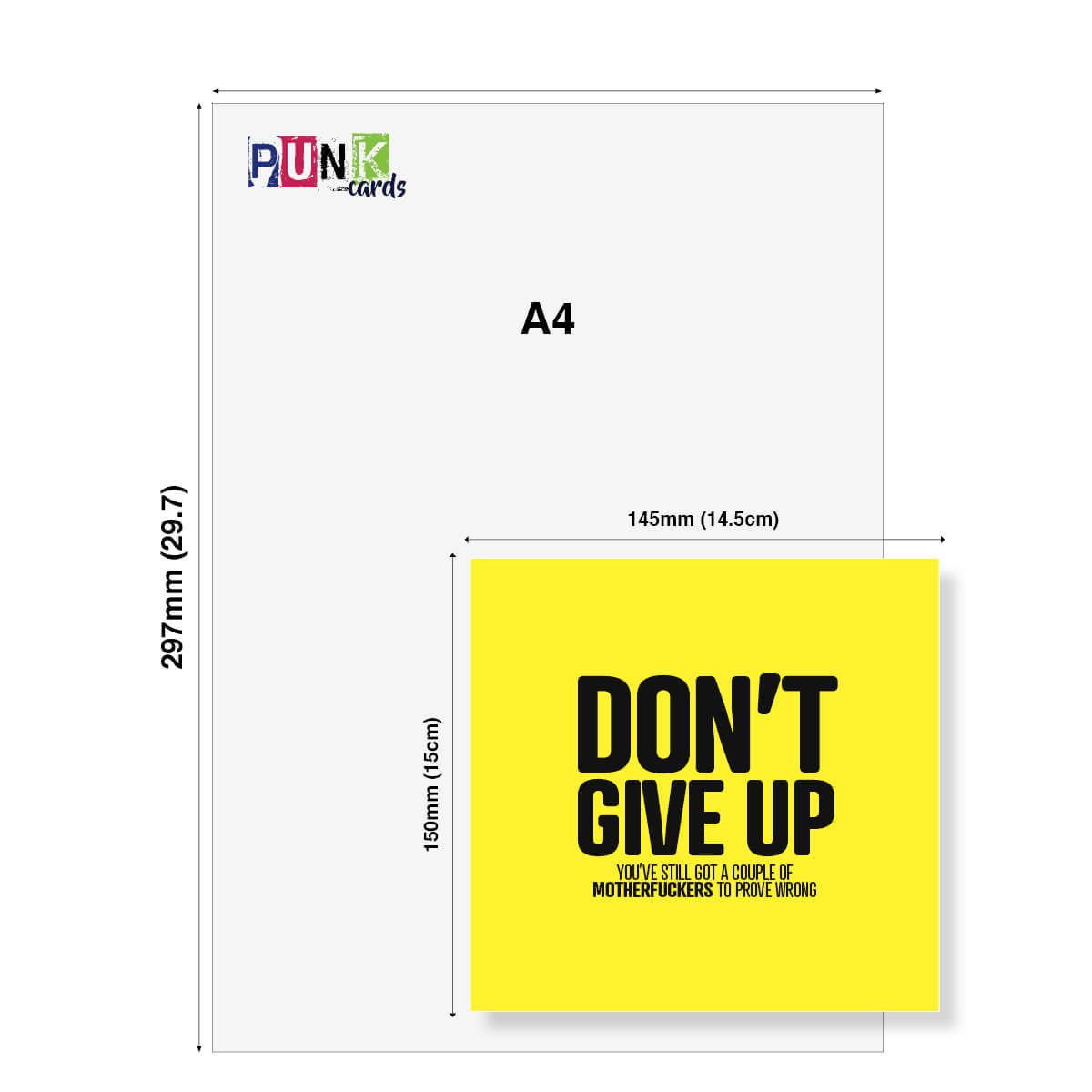 Don’t Give Up You’ve Still Got A Coupe Of Motherfuckers To Prove Wrong