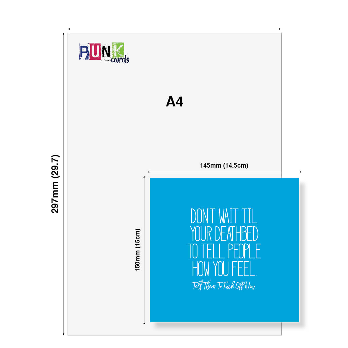 Don’t wait till your deathbed to tell people how you feel