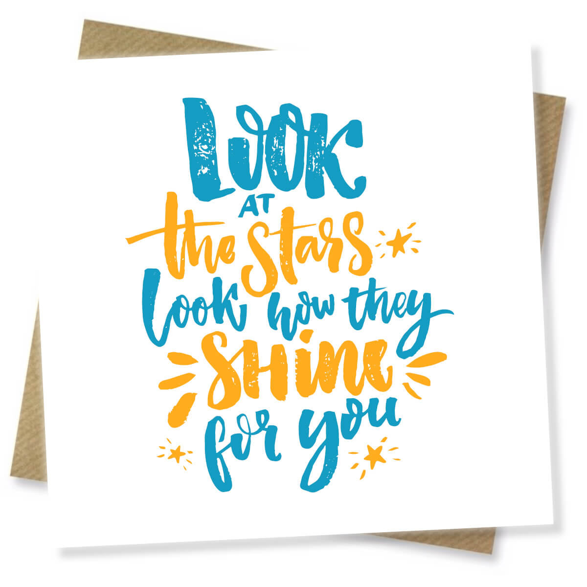 Look At The Stars Look How They Sine For You