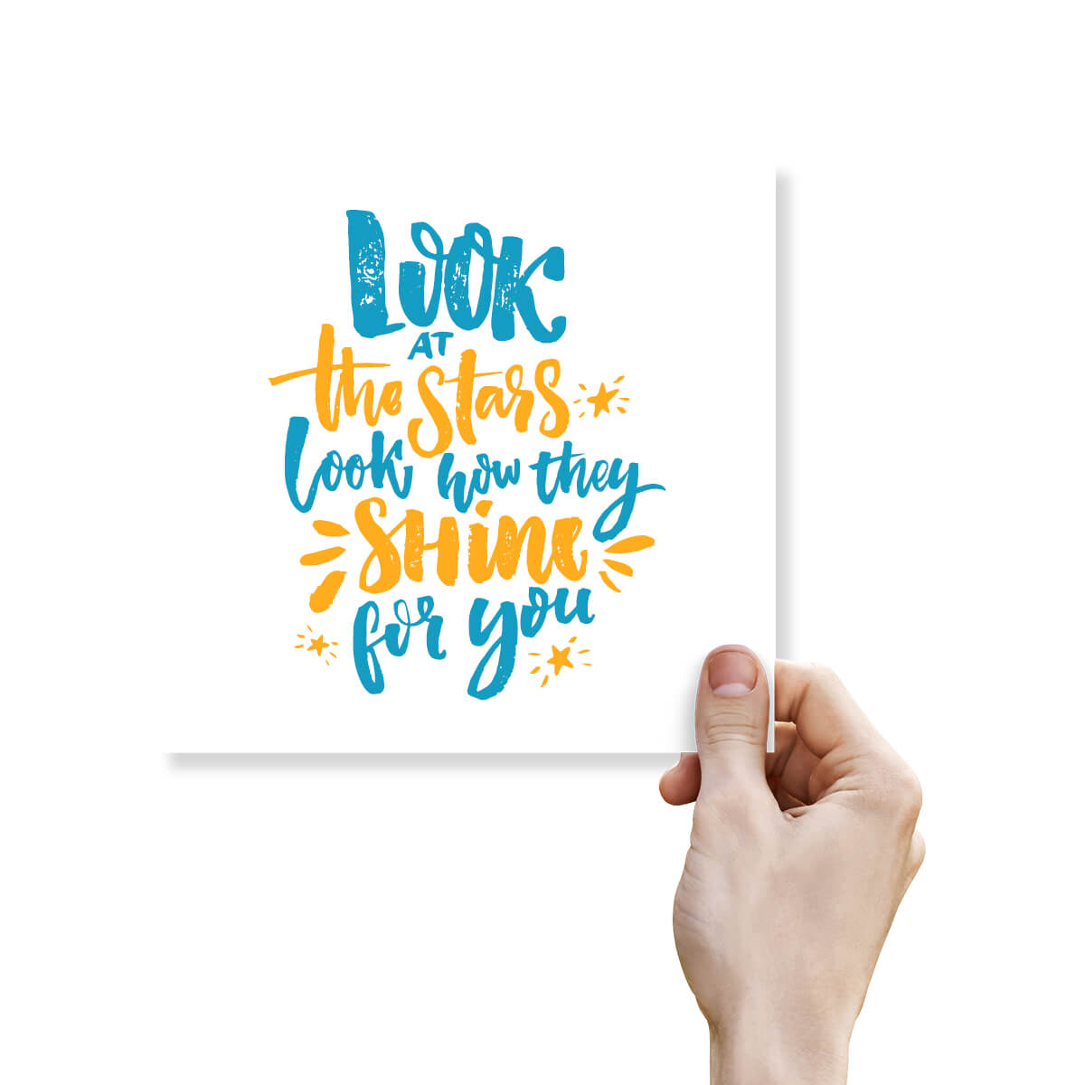 Look At The Stars Look How They Sine For You