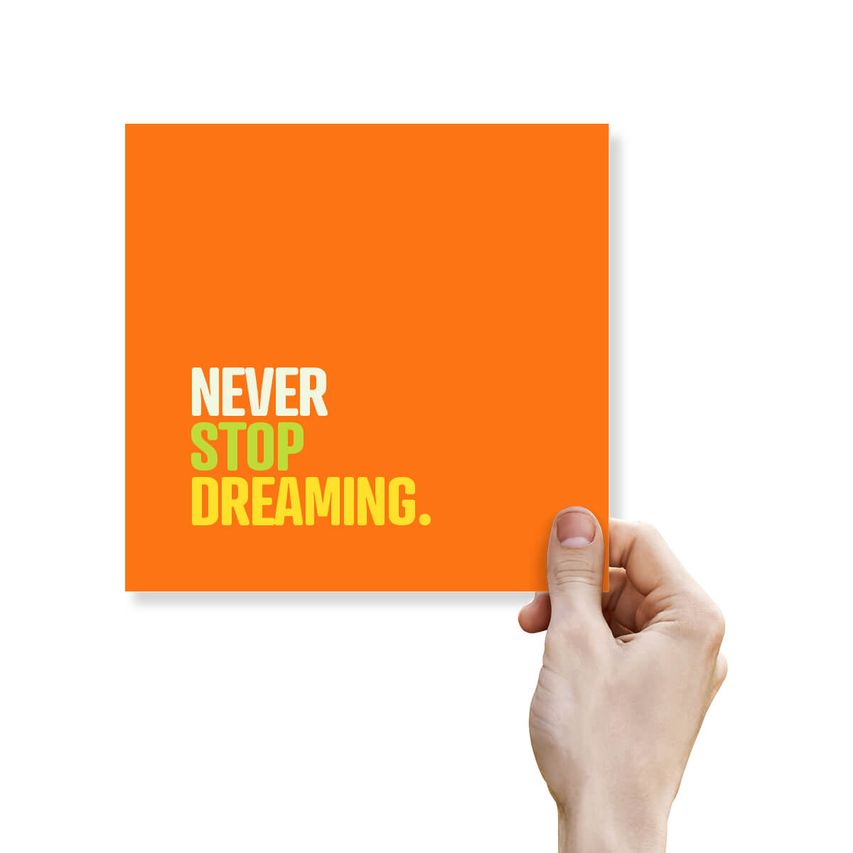 Never Stop Dreaming