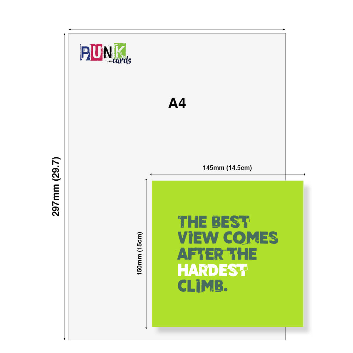 The Best View Comes After The Hardest Climb