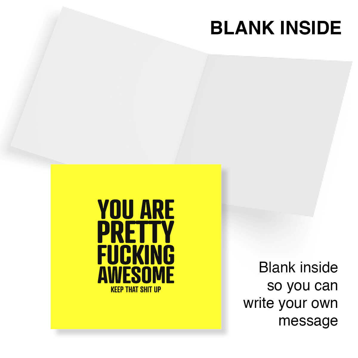 You Are Pretty Fucking Awesome Keep That Shit Up