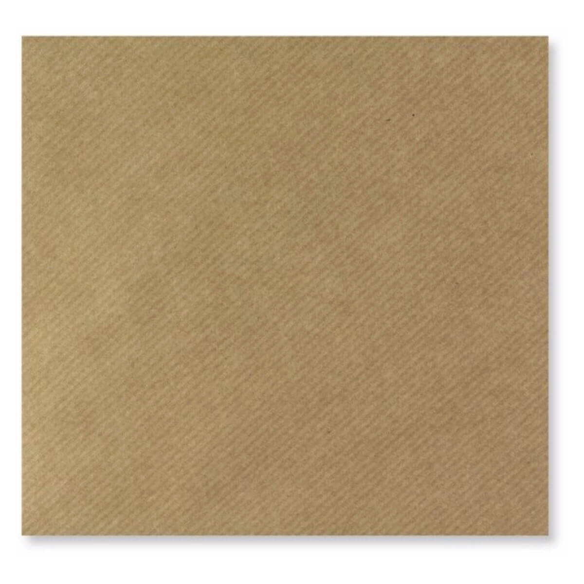 Square piece of brown paper with a textured surface
