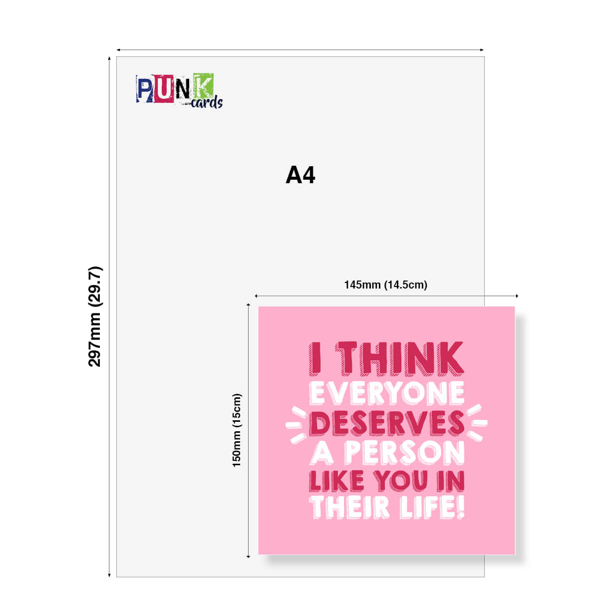 I Think Everyone Deserves A Person Like You