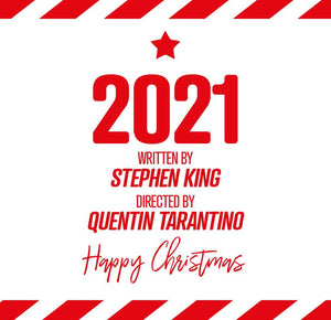 funny christmas card saying 2020 Written by Stephen King