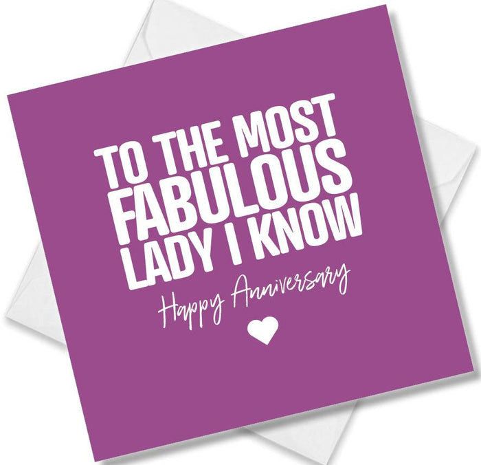 To the most fabulous lady i know
