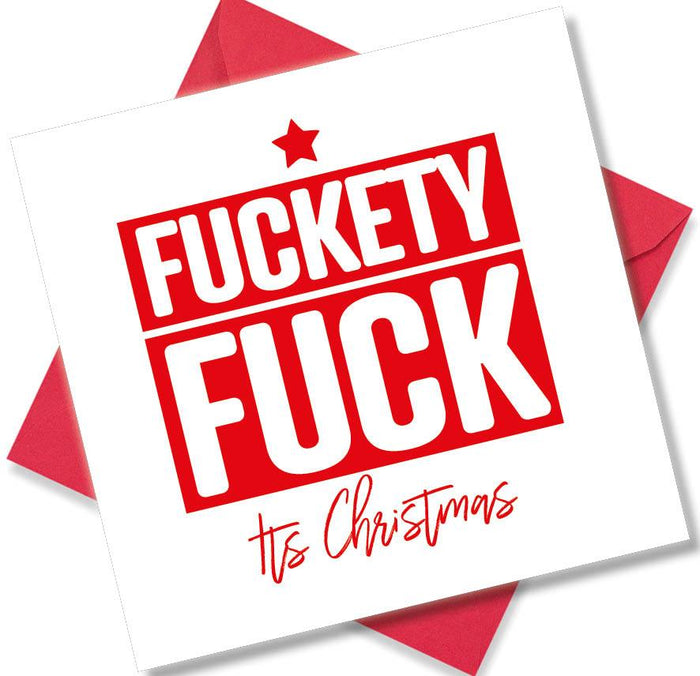 Fuckety fuck its christmas