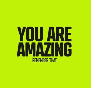Inspirational Cards Saying You Are Amazing Remember That